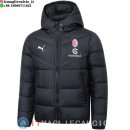 Giacca in Cotone AC Milan 23-24 Nero