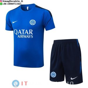 Formazione Set Completo Maglia Inter Milan 2026/2027 Blu Navy Bianco