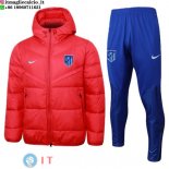 Giacca in Cotone Set Completo Atlético Madrid 23-24 Rosso