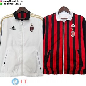 Giacca A Vento AC Milan 24-25 Bianco Rosso