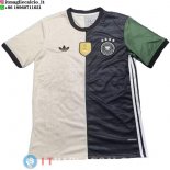 Thailandia Maglia Germania Speciale 2025 Bianco Nero Verde Thailandia Maglia Germania Speciale 2025 Bianco Nero Verde