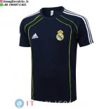 Formazione Maglia Real Madrid 2025/2026 Blu Navy Verde Formazione Maglia Real Madrid 2025/2026 Blu Navy Verde