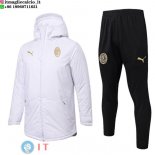 Giacca in Cotone Set Completo AC Milan 25-26 Bianco I Nero