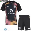 Maglia Seconda Set Completo Uomo Leicester City 2024/2025