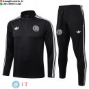 Felpa Da Allenamento Set Completo Bambino Germania 2025 Nero I Bianco