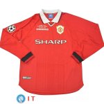 Retro Maglia Manchester United Prima 1998/2000 ML Retro Maglia Manchester United Prima 1998/2000 ML