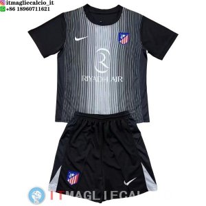 Maglia Bambino Atletico Madrid Portiere 2025/2026 Nero