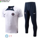 Formazione Bambino Set Completo Maglia PSG 2022/2023 Bianco I Blu