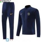 Giacca Set Completo Lunga Zip PSG 23-24 Blu II Navy Giacca Set Completo Lunga Zip PSG 23-24 Blu II Navy