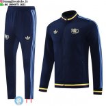 Giacca Full Zip e Pantaloni Allenamento Colombia 2026 Blu Navy Giacca Full Zip e Pantaloni Allenamento Colombia 2026 Blu Navy