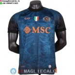 Maglia Napoli Special Giocatori 2025/2026 Blu Arancione Maglia Napoli Special Giocatori 2025/2026 Blu Arancione