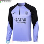 Felpa Da Allenamento Paris Saint Germain 23-24 Purpureo Nero