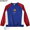 Felpa Girocollo Barcellona Uomo 2026 Rosso Blu Bianco