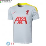 Formazione Maglia Liverpool 2024/2025 Grigio Giallo