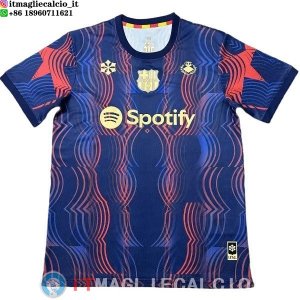 Thailandia Maglia Barcellona Speciale 2026/2027 Blu Navy Rosso