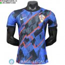 Maglia Croazia Speciale Giocatori 2026 Blu Nero