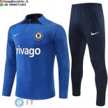 Felpa Da Allenamento Set Completo Chelsea 22-23 Giocatori I Blu