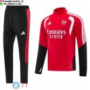 Felpa Da Allenamento Set Completo Arsenal 26-27 Rosso I Nero Bianco