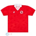 Retro Maglia Svizzera Prima 1994 Rosso