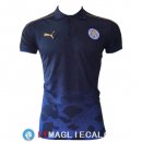 POLO Maglia Leicester City 2017/2018 Blu