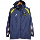 Giacca A Vento Spagna 2023 Blu Navy Giallo