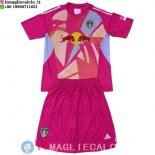 Maglia Portiere Set Completo Uomo Leeds United 2024/2025 Rosa