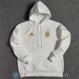 Felpe Con Cappuccio Argentina 2023 Bianco