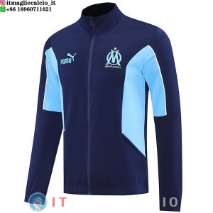 Giacca Lunga Zip Marseille 25-26 Blu