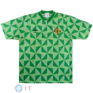 Retro Maglia Irlanda del Nord Prima 1990/1992