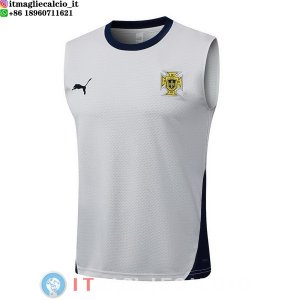 Senza Maniche Maglia Portogallo 2026 Bianco Blu