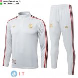 Tuta da Allenamento Flamengo Mezza Cerniera 2025/2026 Grigio Rosso