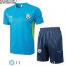 Formazione Set Completo Maglia Manchester city 2024/2025 Bluoy
