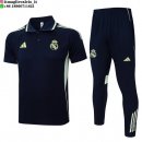 POLO Maglia Set Completo Real Madrid 2025/2026 Blu Navy Verde