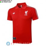 POLO Maglia Liverpool 2025/2026 Rosso Bianco