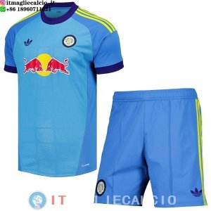 Maglia Set Completo Uomo Leeds United Portiere 2026/2027 Blu