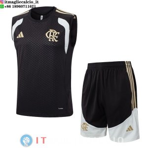 Senza Maniche Set Completo Maglia Flamengo 2026/2027 Marrone