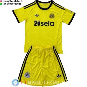 Maglia Set Completo Uomo Newcastle United Portiere 2025/2026 Giallo