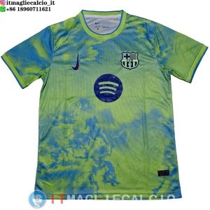 Thailandia Maglia Barcellona Speciale 2025/2026 Verde Blu