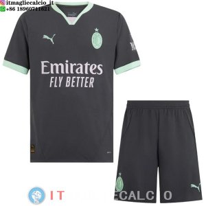 Maglia Terza Set Completo Uomo AC Milan 2024/2025