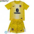 Maglia Set Completo Uomo Atletico Madrid Portiere 2025/2026 Giallo
