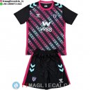 Maglia Portiere Set Completo Uomo Sunderland 2025/2026 Rosa Nero