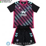 Maglia Portiere Set Completo Uomo Sunderland 2025/2026 Rosa Nero