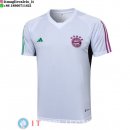 Formazione Maglia Bayern Monaco 2023/2024 Bianco Purpureo