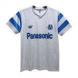 Retro Maglia Marseille Prima 1990 Bianco