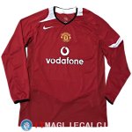 Retro Maglia Manchester United Prima 2004/2006 ML Retro Maglia Manchester United Prima 2004/2006 ML