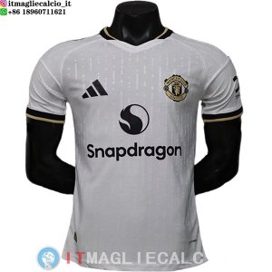 Maglia Manchester United Speciale Giocatori 2026/2027 Bianco Nero