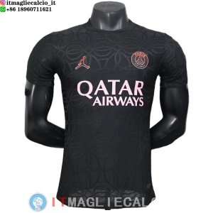 Maglia Paris Saint Germain Speciale Giocatori 2025/2026 Nero I Rosa
