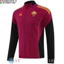 Giacca A Vento AS Roma 25-26 Rosso Nero