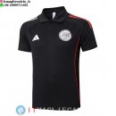 POLO Maglia Ajax 2025/2026 Nero Rosso