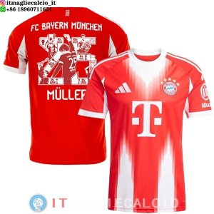 NO.25 Muller Thailandia Maglia Bayern Monaco Prima 2025/2026